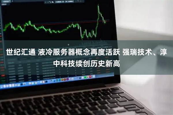世纪汇通 液冷服务器概念再度活跃 强瑞技术、淳中科技续创历史新高