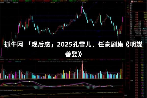 抓牛网 「观后感」2025孔雪儿、任豪剧集《明媒善娶》