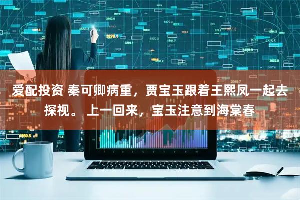 爱配投资 秦可卿病重，贾宝玉跟着王熙凤一起去探视。 上一回来，宝玉注意到海棠春